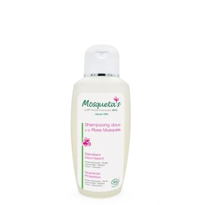 Afbeelding van MOSQUETA&#039;S Regeneratieve shampoo voor beschadigd haar met biologische rozenbottelolie uit Chili