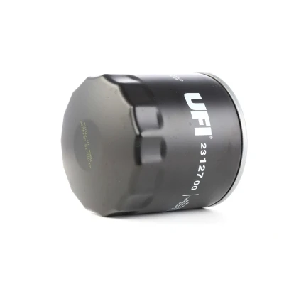 Afbeelding van UFI 23.127.00 Oliefilter 3/4 16 UNF Met een terugloopbeveiligingskleppen Opschroeffilter NISSAN: Pathfinder 3, Murano II, NP300 Navara Pickup