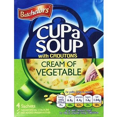 Afbeelding van Batchelors Cup A Soup aux Croutons Groentecreme, 4S, 120 g