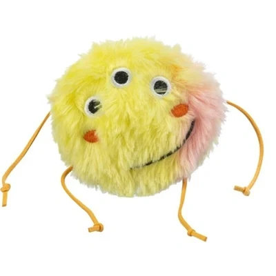 Afbeelding van TRIXIE MONSTER PLUCHE MET CATNIP ORANJE GEEL 10 CM