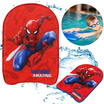 Afbeelding van MARVEL Spider Man Zwemplank, licht en veilig, voor kinderen om te leren zwemmen, 44x30x4 cm