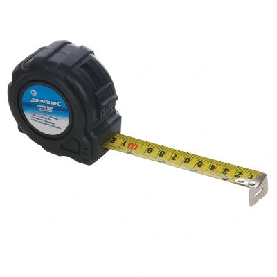 Afbeelding van Silverline Brede rolmaat 5 m x 25 mm
