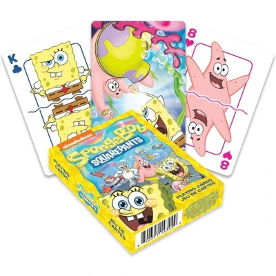 Afbeelding van Aquarius SpongeBob SquarePants Cast Speelkaarten Multicolours
