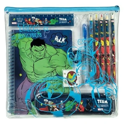 Afbeelding van Undercover Notitie en Schrijfset Avengers