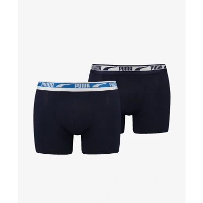 Afbeelding van 2 x Puma Boxershort Multi Logo Black maat L