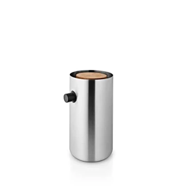 Afbeelding van Eva Solo Nordic Kitchen Thermoskan Vacuüm met Pomp 1,8 liter Eikenhout Grijs