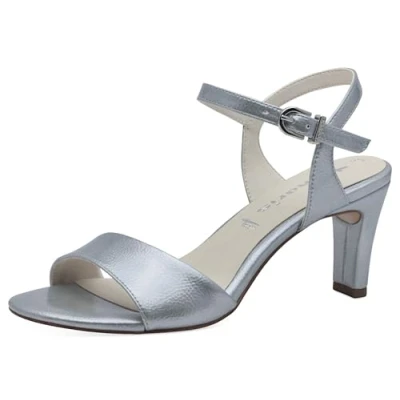 Afbeelding van Tamaris Sandalen, Dames, Maat: 38, Light blue Schoenen