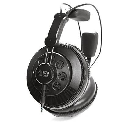Afbeelding van Superlux HD668B Koptelefoon over oor met bekabeling 3,5 mm stekker