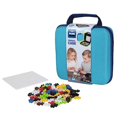 Afbeelding van Plus Reiskoffer 3D puzzels puzzel 5 jaar educatieve spelletjes kinderen bouwspel 100 stukjes