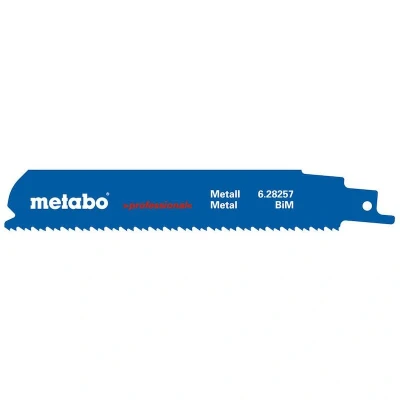 Afbeelding van Metabo 628257000 5 reciprozaagbladen, metaal 150 stuk(s)