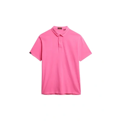 Afbeelding van Superdry Essential Poloshirt, Heren, Maat: 3XL, Dry fluro pink