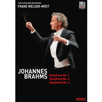 Afbeelding van Cleveland Orchestra, Franz Welser Möst Brahms: Symphony No.1+2+3 (DVD)