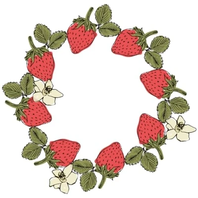 Afbeelding van Sizzix Clear Stamps by Lisa Jones Botanical Fruit (19pcs) (666611)