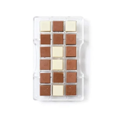 Afbeelding van Bonbonvorm Vierkant (18x) 25 x mm