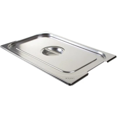 Afbeelding van Vogue RVS deksel voor GN 1/1 bak met handvatten