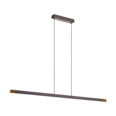 Afbeelding van EGLO Lisciana Hanglamp LED 126 cm Grijs/Bruin/Wit Dimbaar