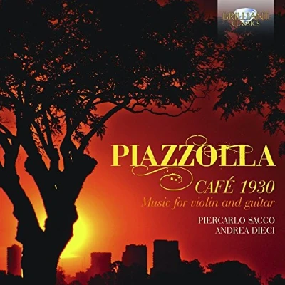 Afbeelding van Piazzolla: Cafe 1930, Music For Violin And Guitar