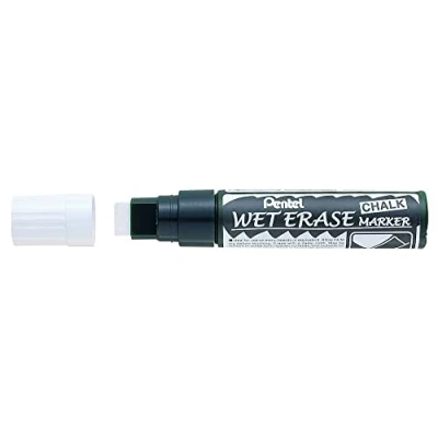 Afbeelding van Viltstift Pentel SMW56 krijtmarker wit 8 16mm