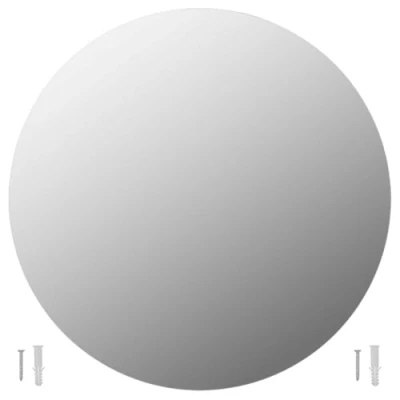 Image de vidaXL Miroir mural 70 cm Rond Verre 245705