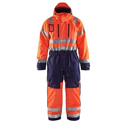 Afbeelding van Blaklader Winteroverall High Vis 6763 1977 Oranje/Marineblauw C54