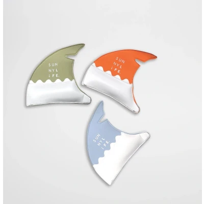 Afbeelding van Sunnylife Kids Swimtime Dive Buddies Shark Fins Set van 3 Neopreen Multicolor