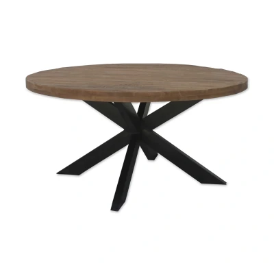 Afbeelding van Sturdy eettafel spider rond 150 cm