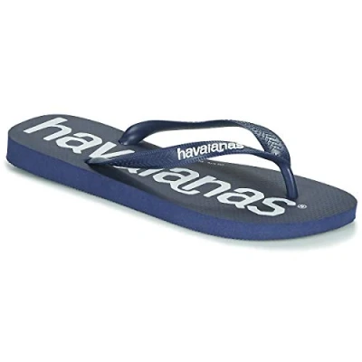 Afbeelding van Havaianas Brasil II Logo Teenslippers, uniseks, Navy Blauw 0555, 33/34 EU