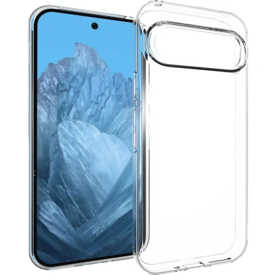 Afbeelding van Accezz Hoesje Geschikt voor Google Pixel 9 Siliconen Clear Backcover Transparant