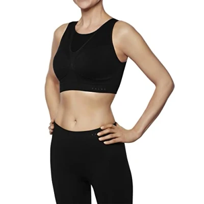 Afbeelding van FALKE Bra Top Max Support Cup C/D Dames 37464 Zwart 3000 black S