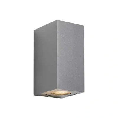 Afbeelding van Nordlux Canto Maxi Kubi 2 wandlamp grijs