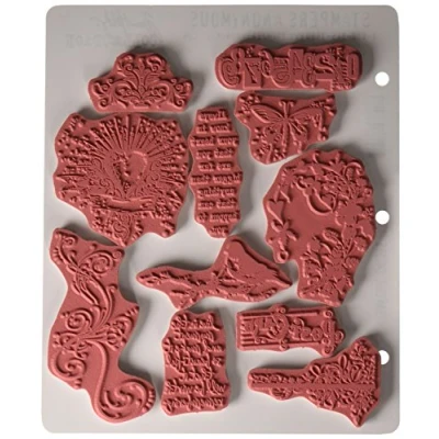 Afbeelding van Stampers Anonymous Urban Chic Tim Holtz Cling Stamps (CMS086)