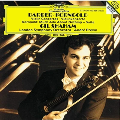 Afbeelding van Barber: Violin Concerto / Korngold: Concert (CD)