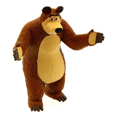 Image de Figurine Ours Macha et l&#039;ours Bully 8 cm
