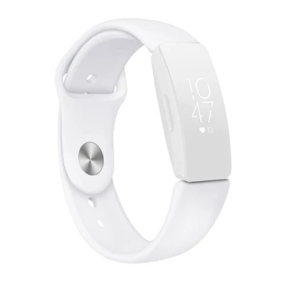 Afbeelding van Fitbit Inspire 1 / HR Ace 2 siliconen bandje Maat: Small Wit