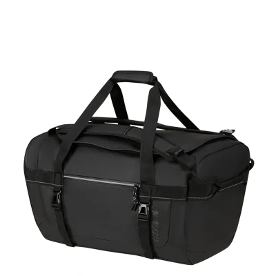 Afbeelding van American Tourister Upventure Duffle Backpack black Weekendtas