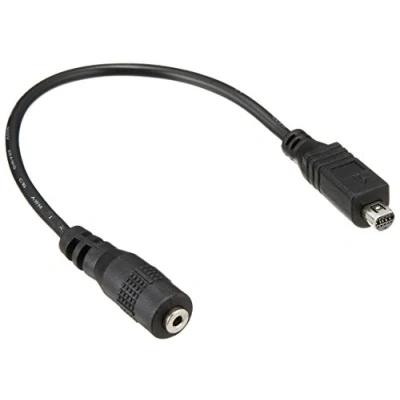 Afbeelding van Manfrotto 522AV, LANC/AV R adapterkabel 10cm (Statiefadapter), Statief accessoires, Zwart