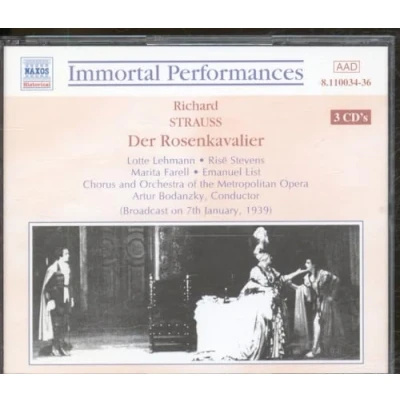 Afbeelding van Strauss: Der Rosenkavalier / Lotte Lehmann, Etc
