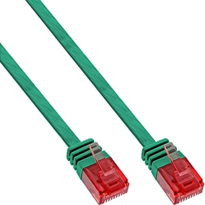 Afbeelding van InLine Patchkabel plat (U/UTP, CAT6, 3 m), Netwerkkabel
