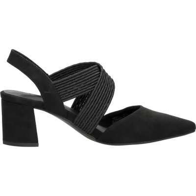 Afbeelding van Marco Tozzi Klassieke pumps, Dames, Maat: 36, Zwart Textiel