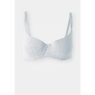 Afbeelding van Hunkemöller Katoenen voorgevormde beugel bh Grijs B70