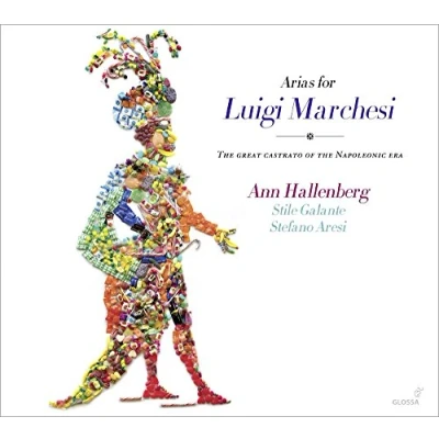 Afbeelding van Ann Hallenberg, Stile Galante &amp; Stefano Aresi Arias For Luigi Marchesi (CD)