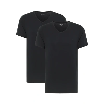 Afbeelding van Mustang 2 PACK Tshirt basic, Heren, Maat: XXL, Schwarz