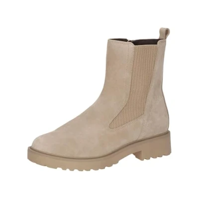 Afbeelding van Caprice Elegante Korte laarzen, Dames, Maat: 40, Sand suede Leer en textiel