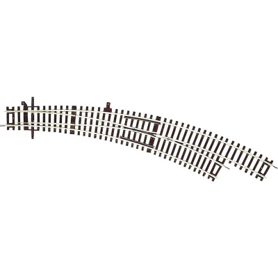 Afbeelding van H0 Roco RocoLine (zonder ballastbed) 42473 Gebogen wissel, Rechts 1 stuk(s)