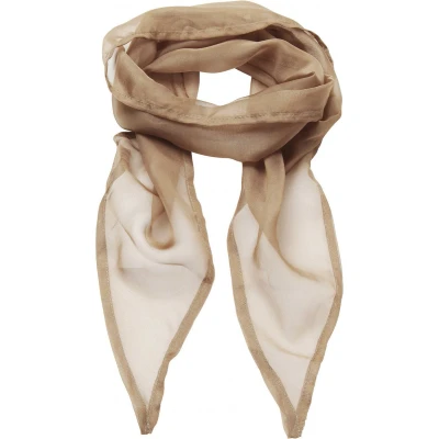 Afbeelding van Premier Ladies Chiffon Scarf PR740 Khaki Beige
