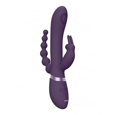 Afbeelding van Vive Rine Luxe Vibrator voor Vaginaal en Anaal Paars