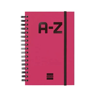 Afbeelding van Finocam Alfabetische index, magenta, klein 8º 100 x 150 mm