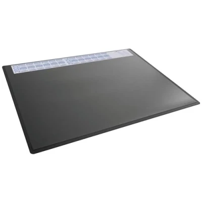 Afbeelding van Durable 722301 Bureau onderlegger 4 jaarskalender Zwart, Transparant (b x h) 650 mm 500