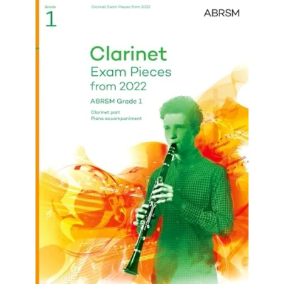 Afbeelding van ABRSM Exam Pieces Clarinet from 2022, Grade 1