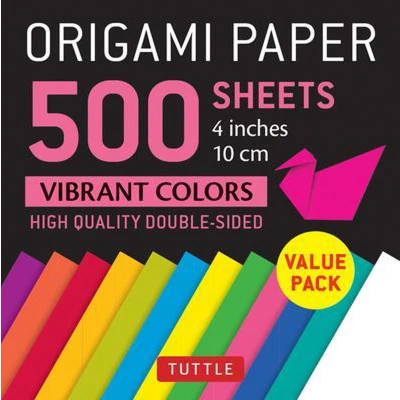 Afbeelding van Origami Paper 500 sheets Vibrant Colors 4 (10 cm)